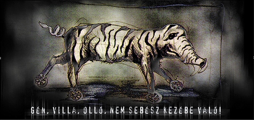 G�n, villa, oll�, nem seb�sz kez�be val�