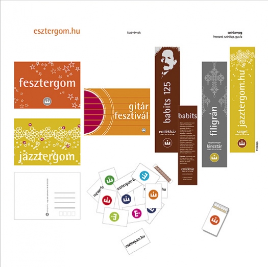 Esztergom v�ros vizu�lis inform�ci�s rendszere