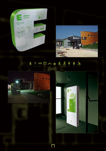 Millen�ris Park, infografikai port�lrendszer 