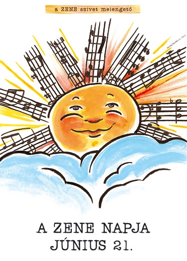 A Zene Napja j�nius 21., A zene sz�vet melenget�